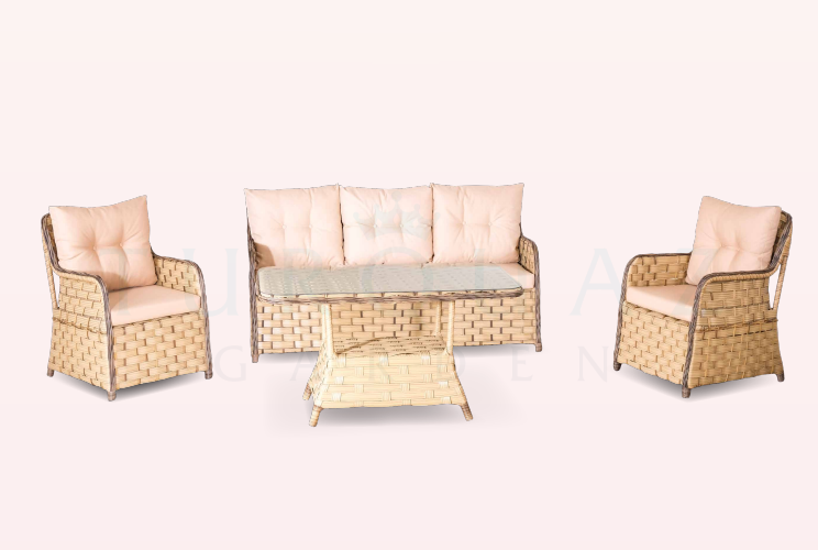 LADY 5 KİŞİLİK DIŞ MEKAN OTURMA GRUBU