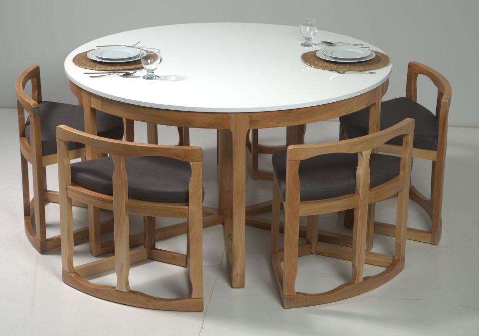 6'LI HİGH GLOSS ADA SETİ 140X140