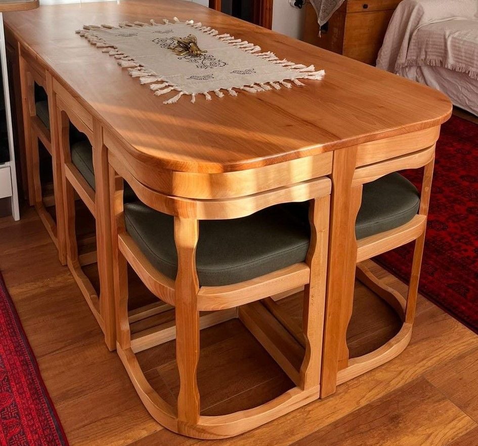 8'Lİ MASİF ADA SETİ 93X193