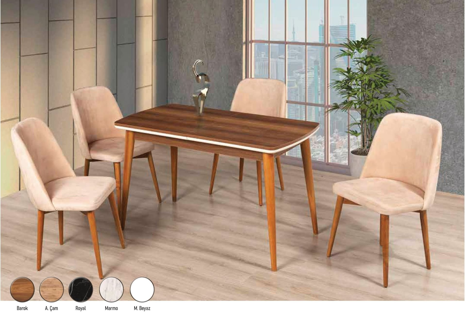 İMAJ MASA İMAJ SANDALYELİ