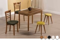 ROSE MASA TAKIM BELİZ TABURELİ