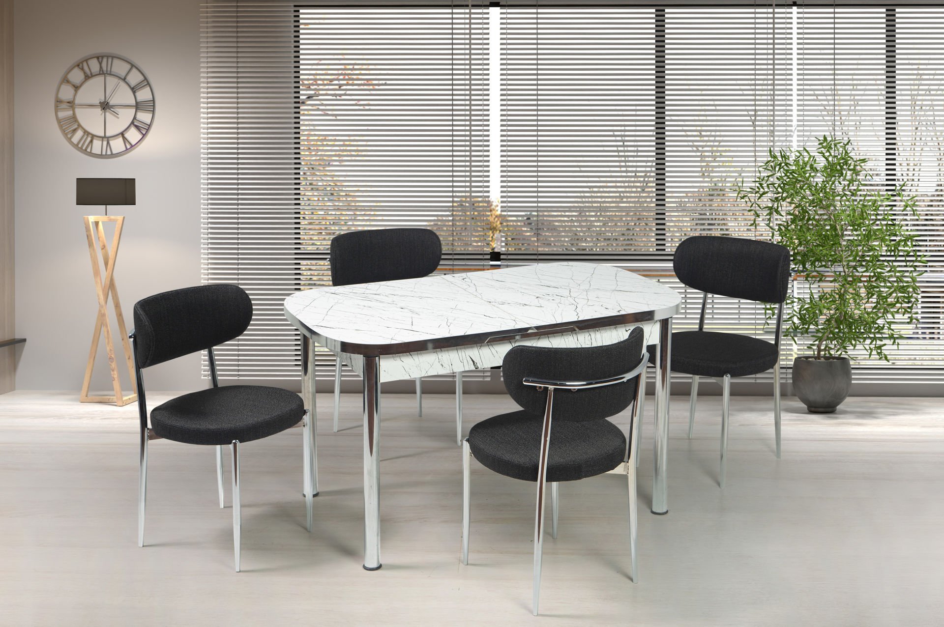 MEDUSA MASA KUBA SANDALYELİ