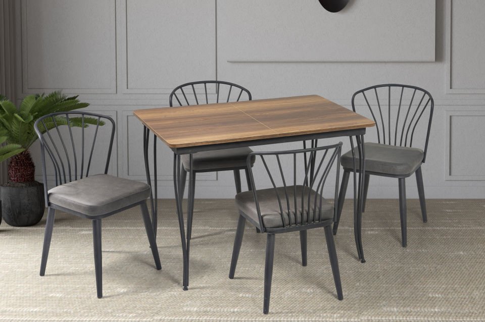 DEZİ MASA DELTA SANDALYELİ