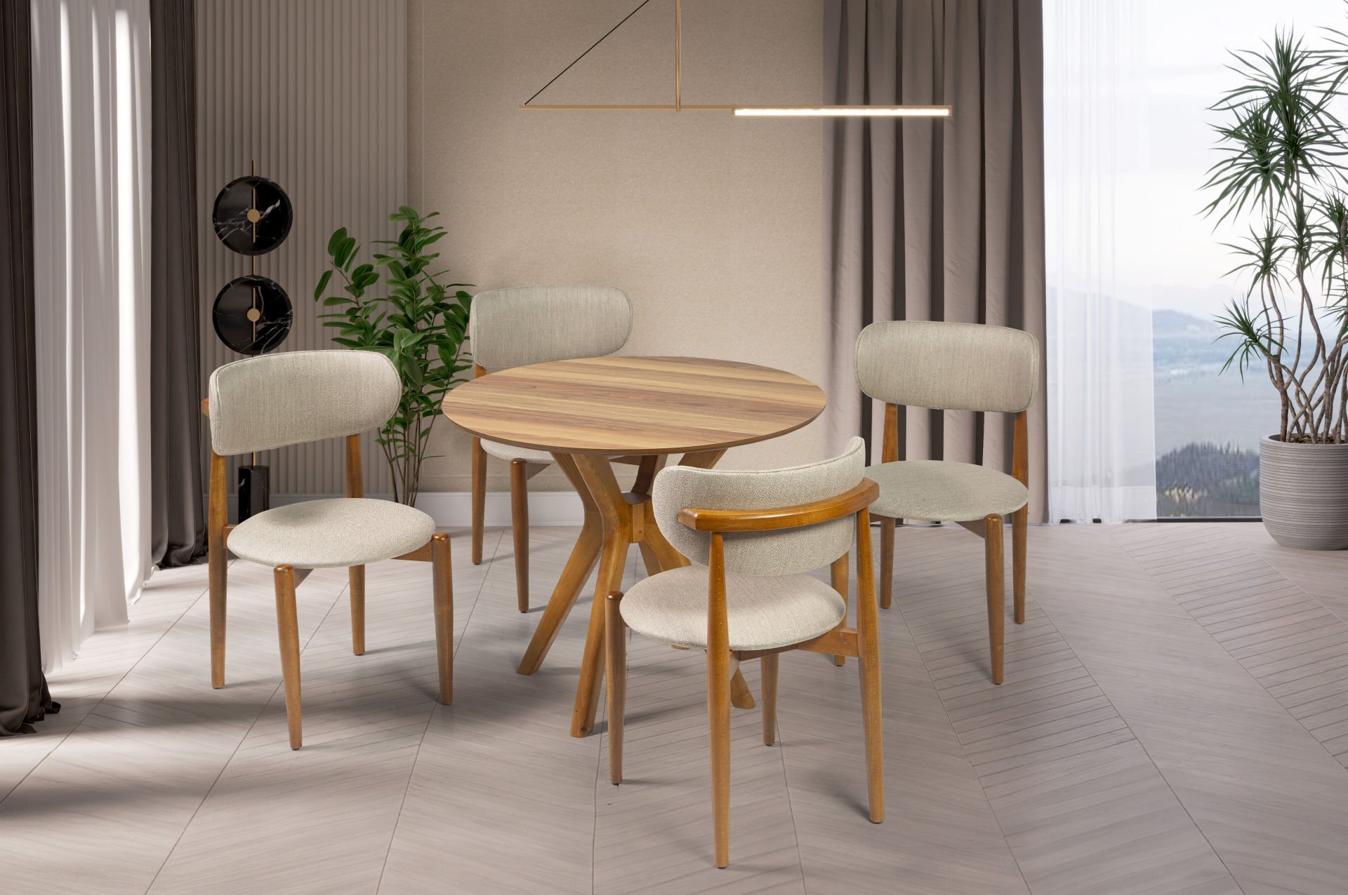 MALDİV MASA BALİ SANDALYE