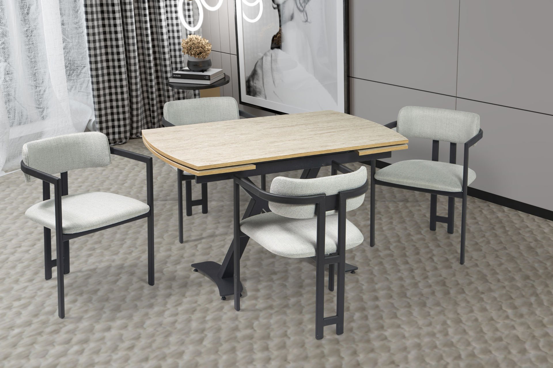 AVİS MASA STİL SANDALYELİ