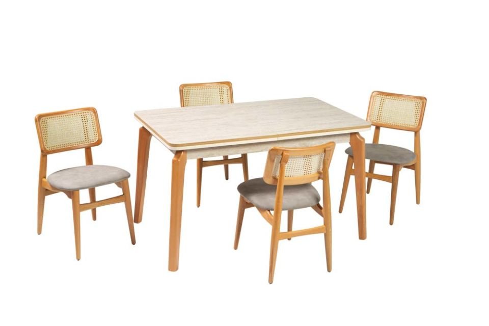 SEBEN MASA KOZA SANDALYELİ