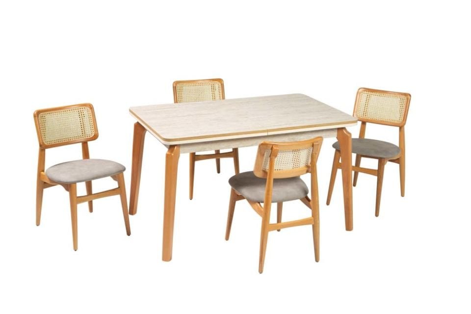 SEBEN MASA KOZA SANDALYELİ