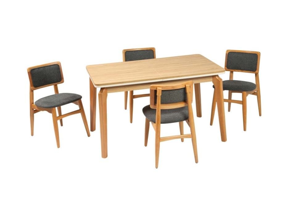 SEBEN MASA SERRA SANDALYELİ