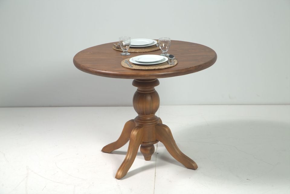 SARAY CEVİZ MASA ZEUS SANDALYELİ