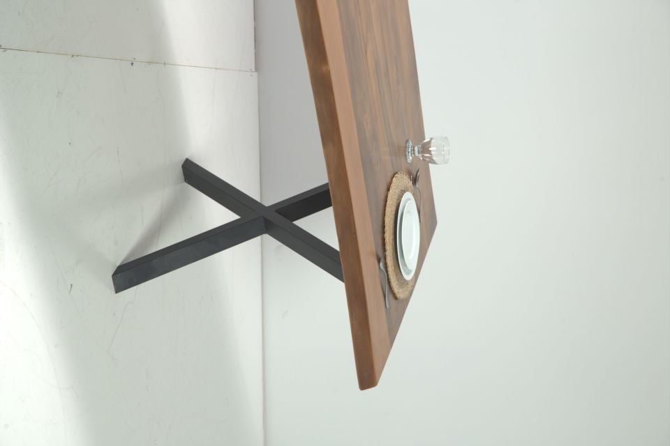 CEVİZ KÜTÜK MASA STİL-BERİL SANDALYE