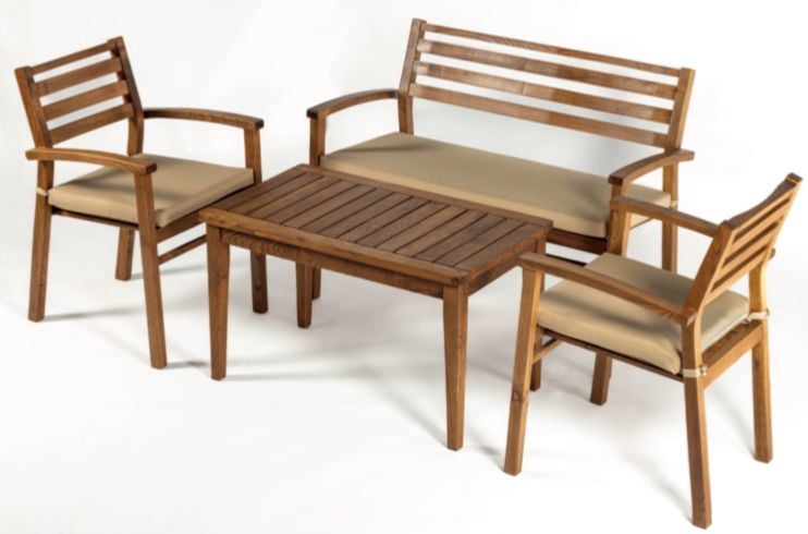 YAREN 4 KİŞİK MASİF OTURMA GRUBU