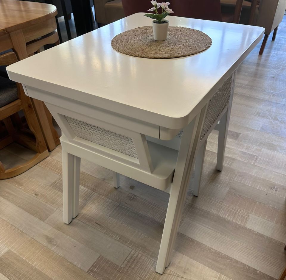 2 KİŞİLİK DEREN MASA TAKIMI 60X80 Y:77