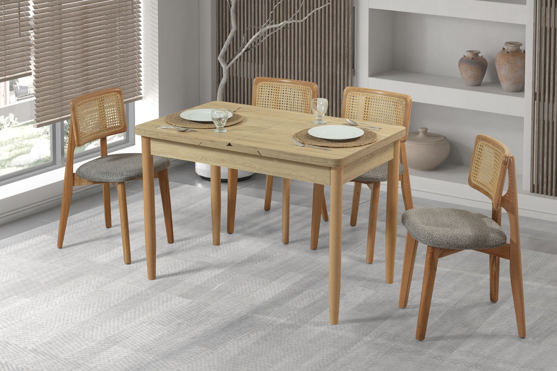 VİRAL MUTFAK MASA & RİDAL SANDALYE