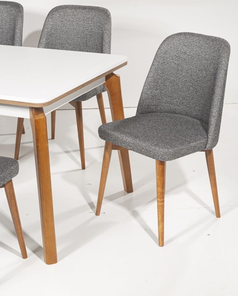 SEBEN SALON MASA İMAJ SANDALYELİ