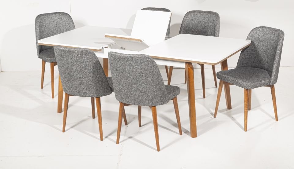 SEBEN SALON MASA İMAJ SANDALYELİ