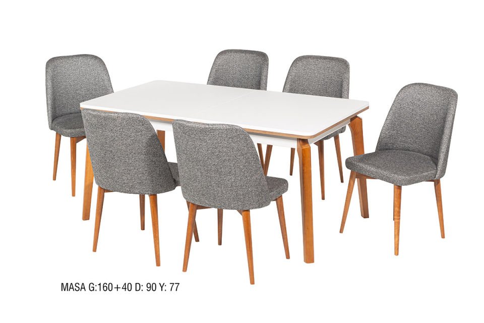 SEBEN SALON MASA İMAJ SANDALYELİ