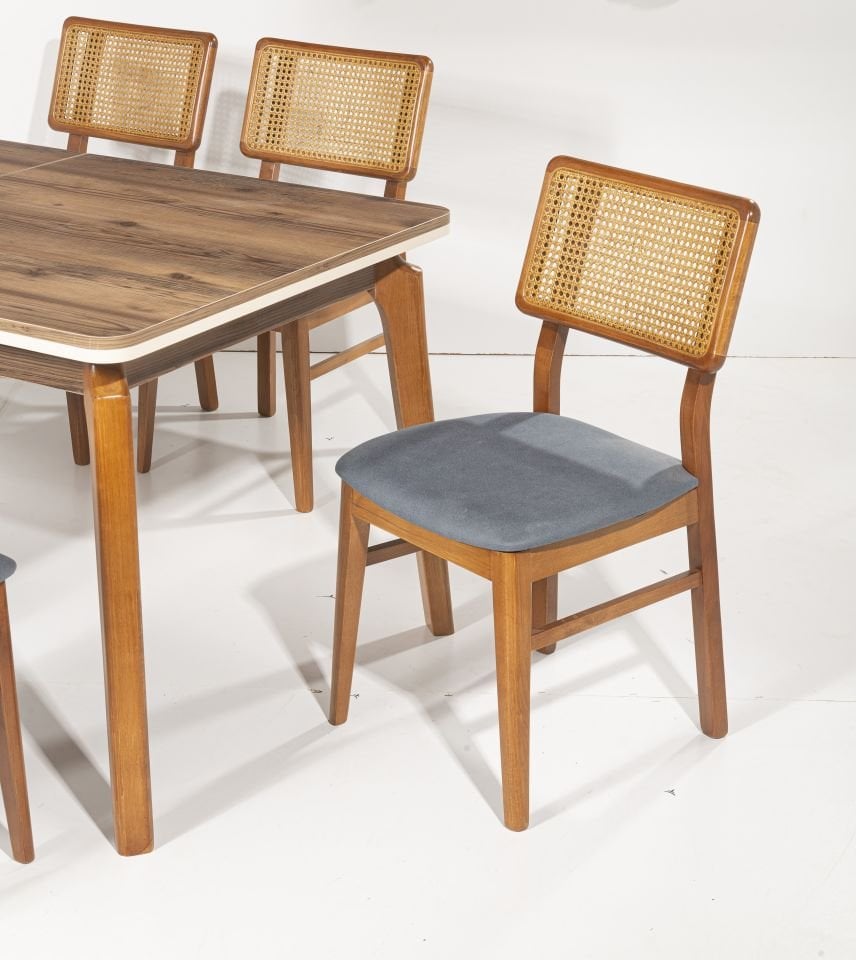 SEBEN SALON MASA SEDEF SANDALYELİ