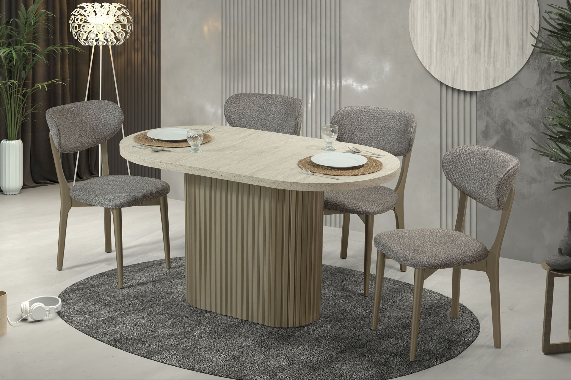 GÖZDE MUTFAK MASA&MİLAS SANDALYE