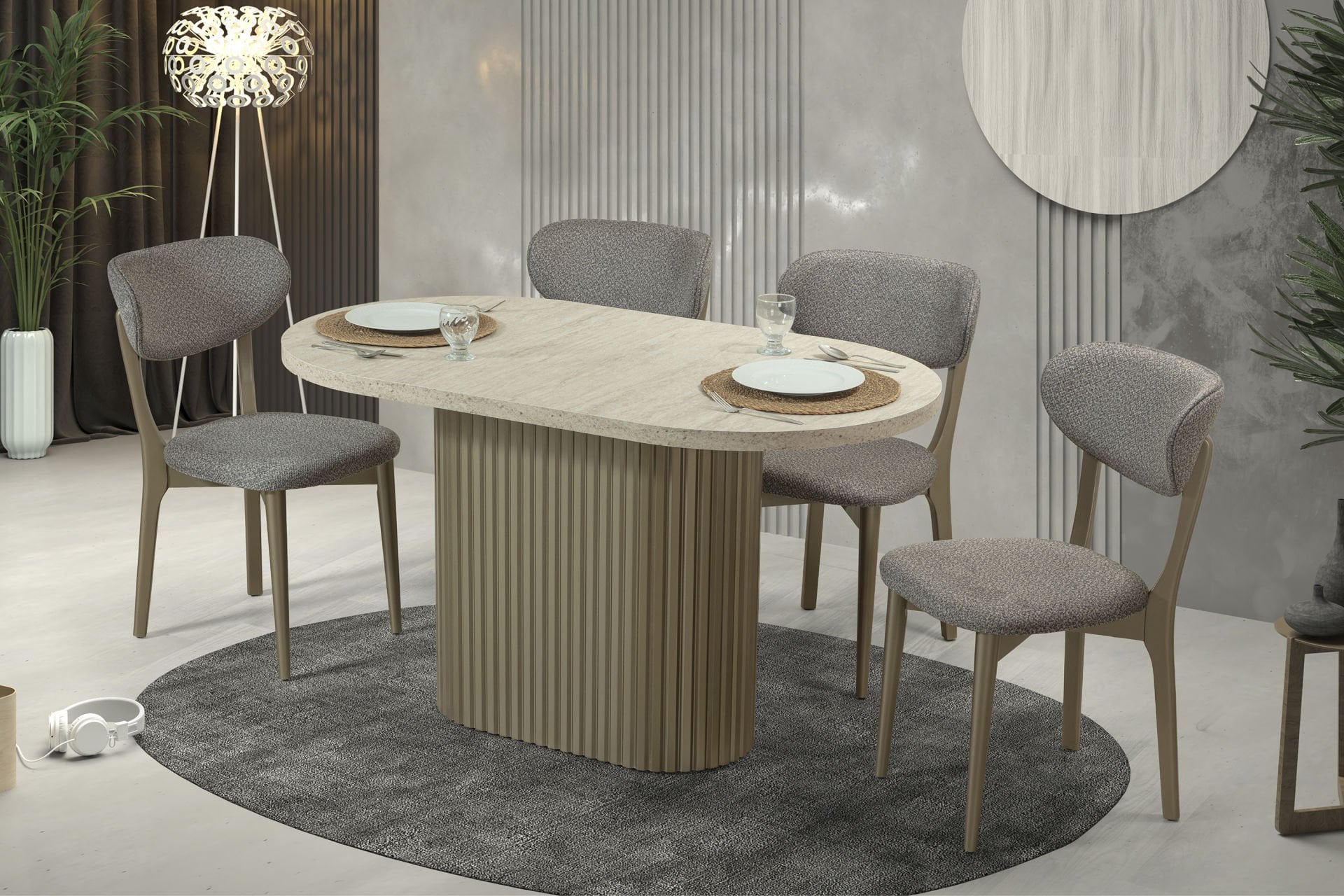 GÖZDE MUTFAK MASA & MİLAS SANDALYE