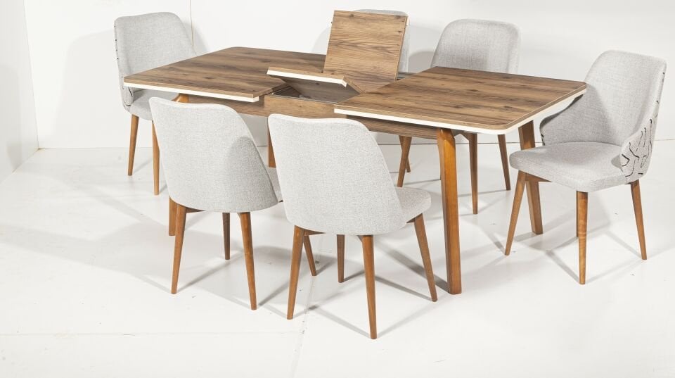 SEBEN SALON MASA- İMAJ&RAVEN SANDALYE