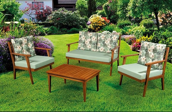 PETRİNA 4 KİŞİLİK MASİF OTURMA GRUBU