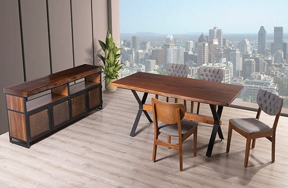 GOLD 2 KÜTÜK  MASA TAKIMI