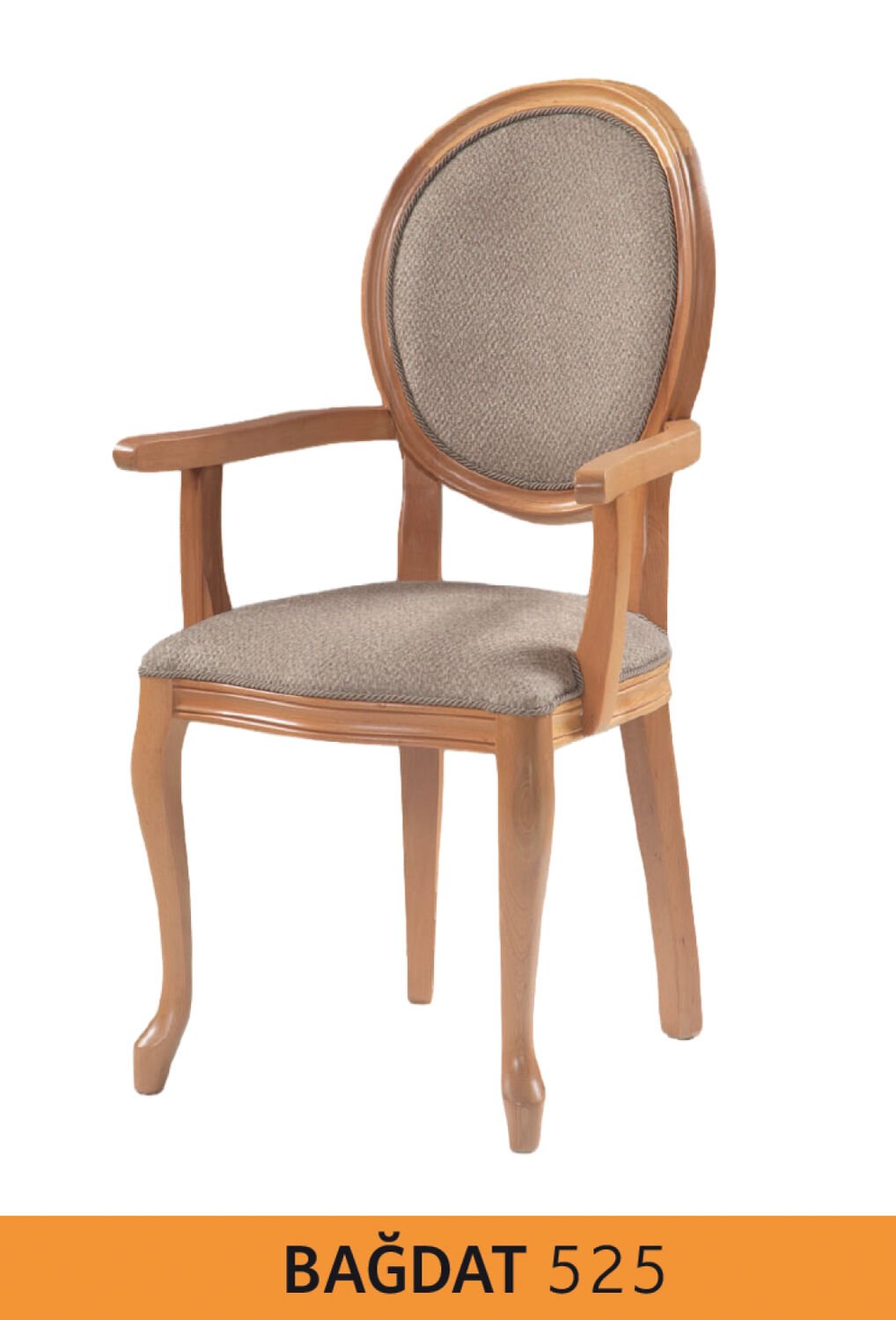 BAĞDAT KOLLU SANDALYE