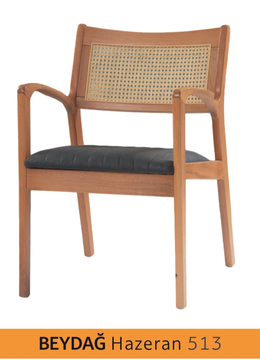 BEYDAĞ HAZERANLI KOLLU SANDALYE