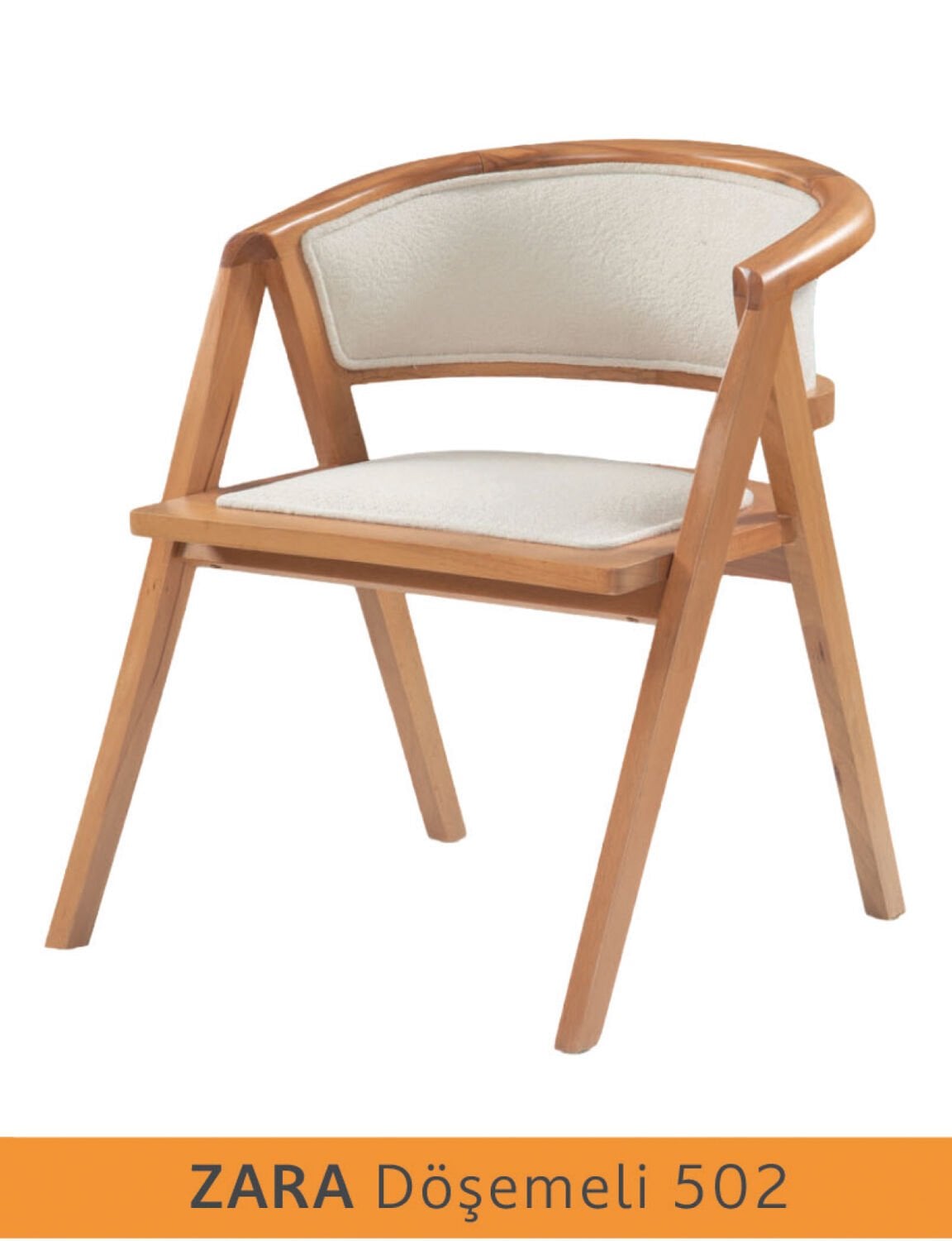 ZARA DÖŞEMELİ KOLLU SANDALYE