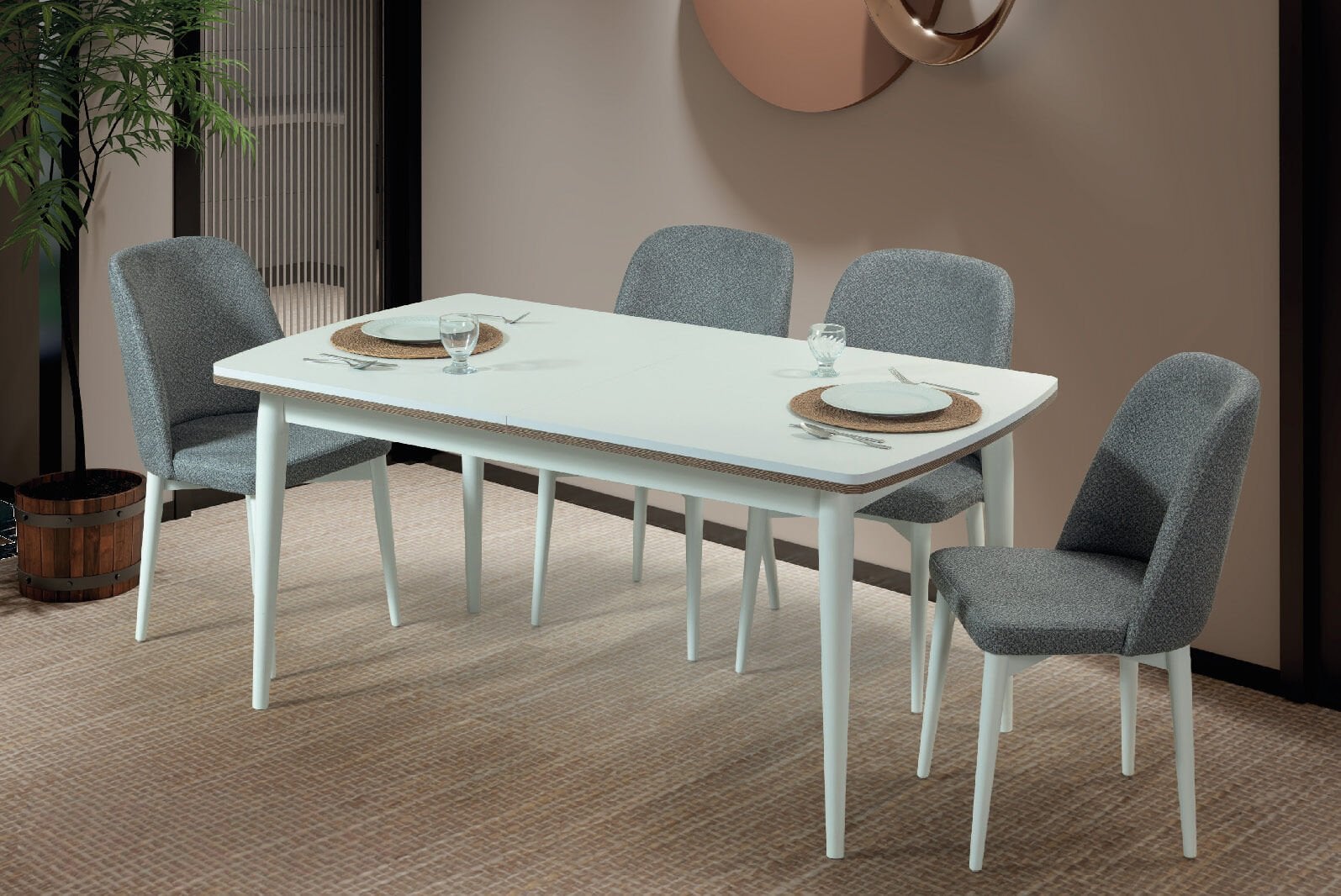 AKSU MASA /İMAJ SANDALYE