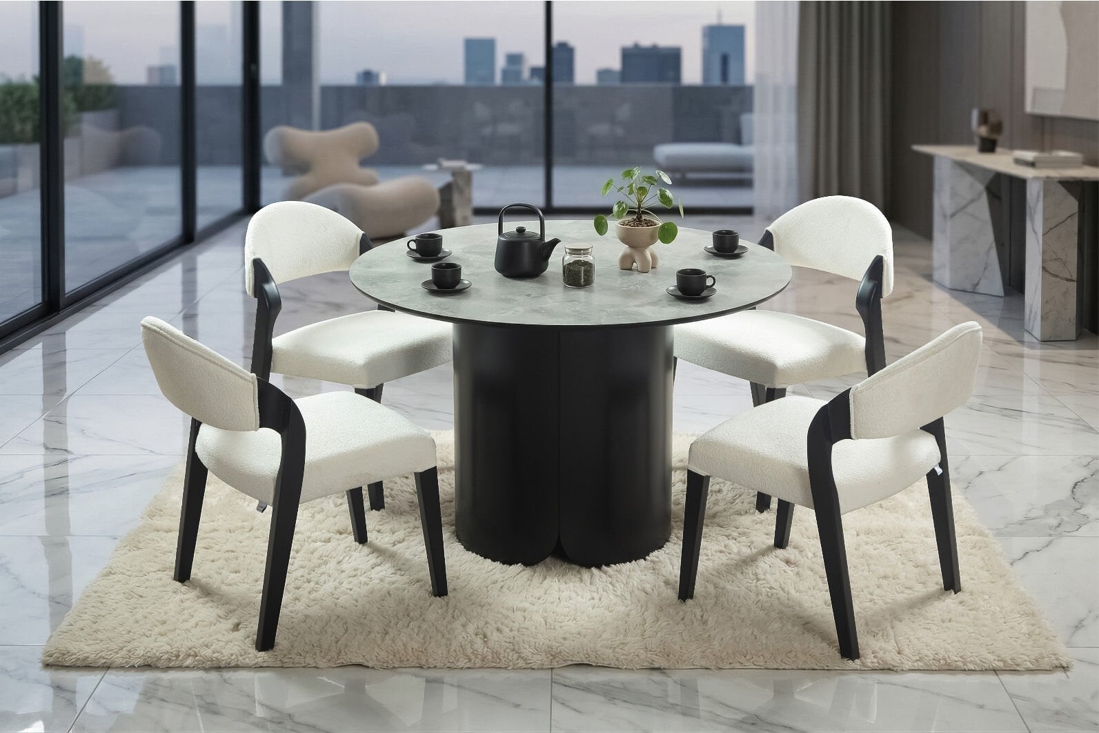 ZİRVE MASA / SANTANA SANDALYE