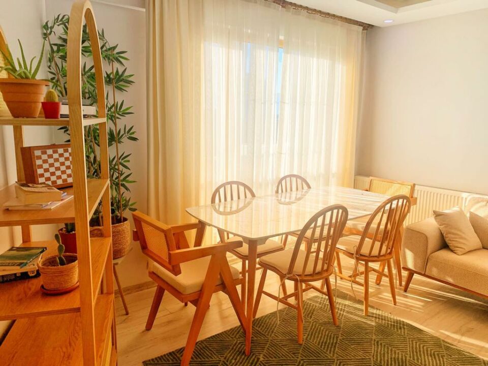 MELTEM SABİT SALON MASA SANDALYE TAKIMI