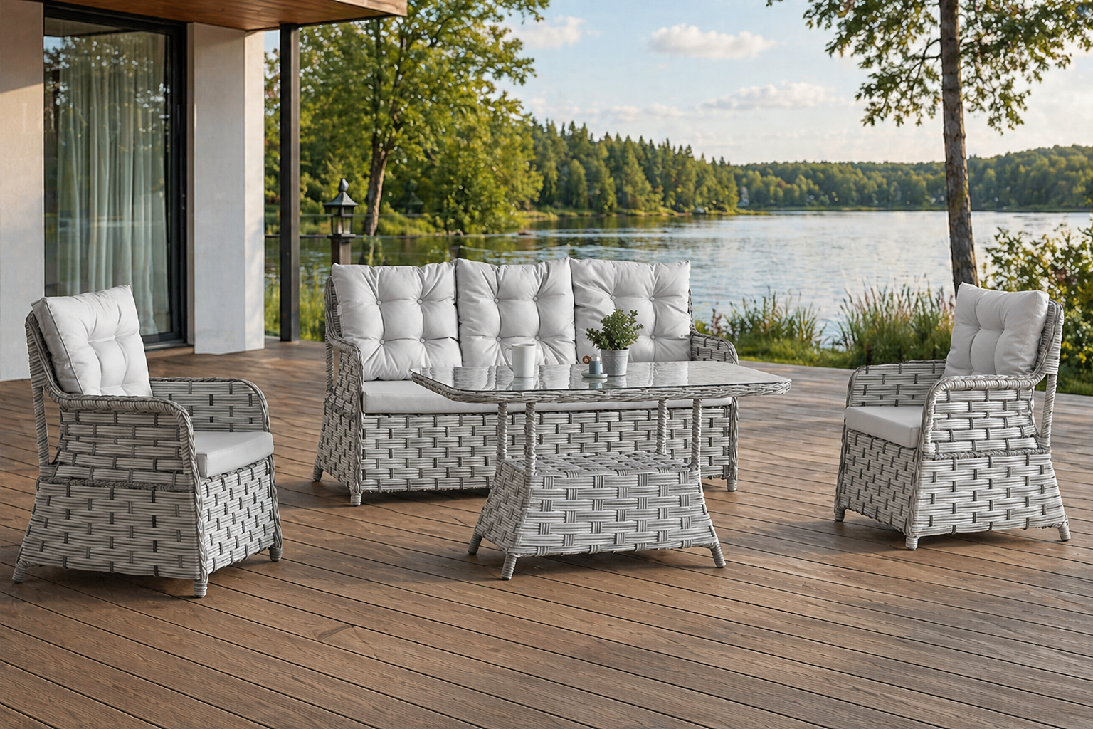 LAYD ALİMÜNYUM 3 LÜ ÇAY SETİ