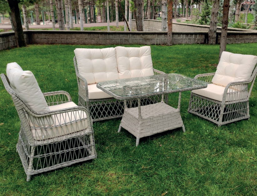 ELY 4 KİŞİLİK DIŞ MEKAN OTURMA GRUBU