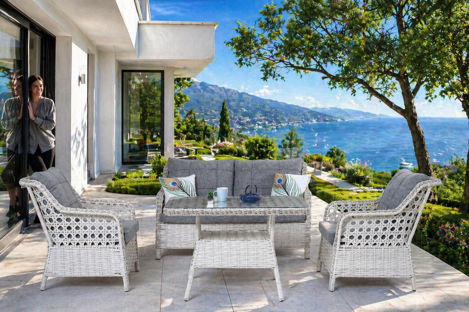 KAPADOKYA ALİMÜNYUM ÇAY SETİ