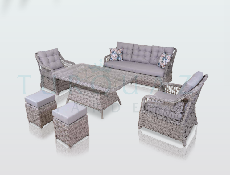 MADRİD 7 KİŞİLİK DIŞ MEKAN OTURMA GRUBU