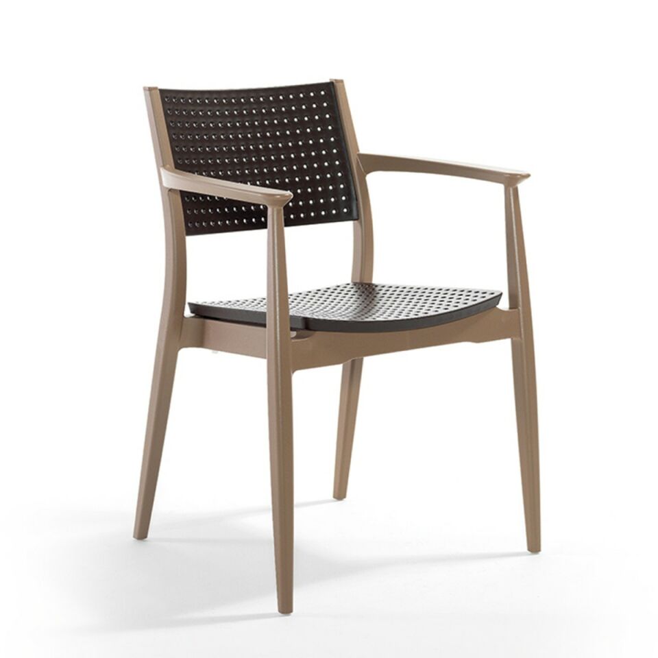 SEGİNUS02 KAHVE 6'LI BAHÇE TAKIMI