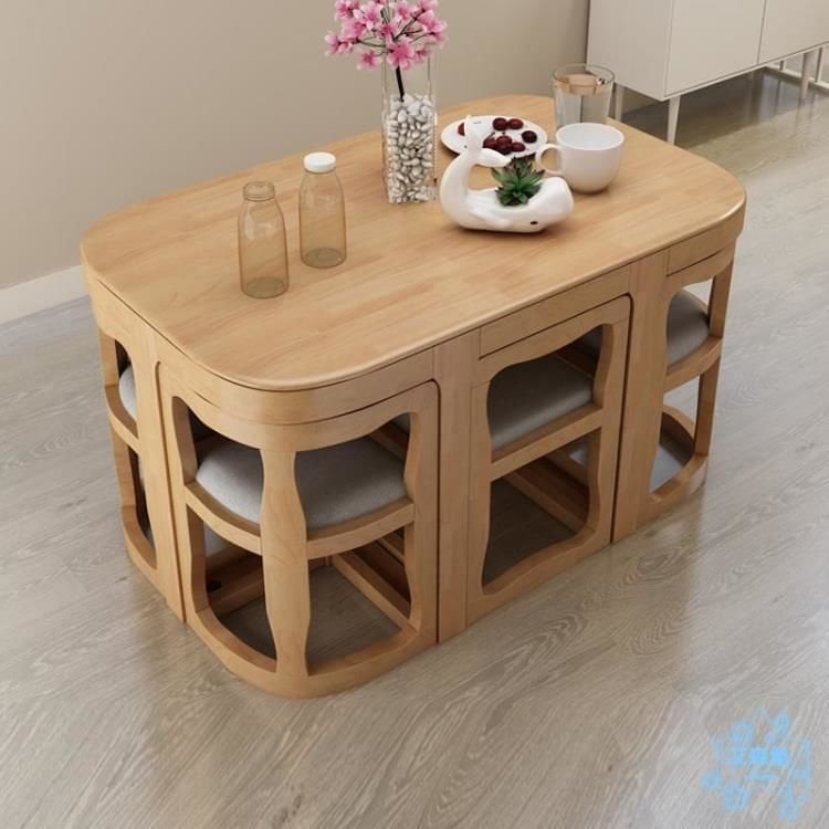 6'LI MASİF ADA MASA SETİ  93x143