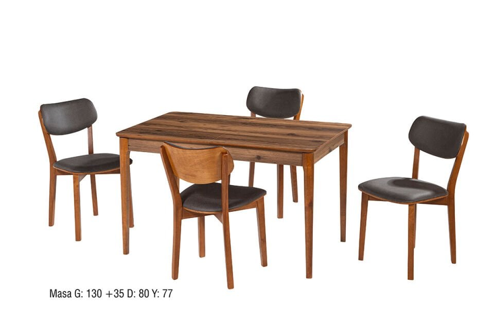 ADEN MASA KENYA SANDALYELİ