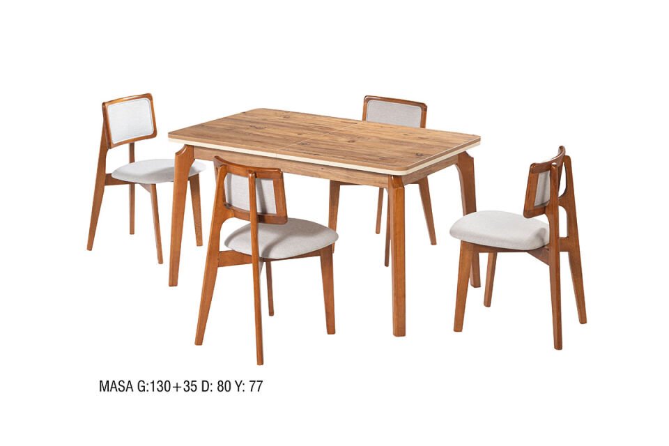 SEBEN MASA ZEUS SANDALYELİ