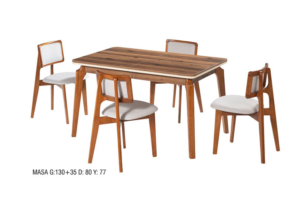 SEBEN MASA ZEUS SANDALYELİ