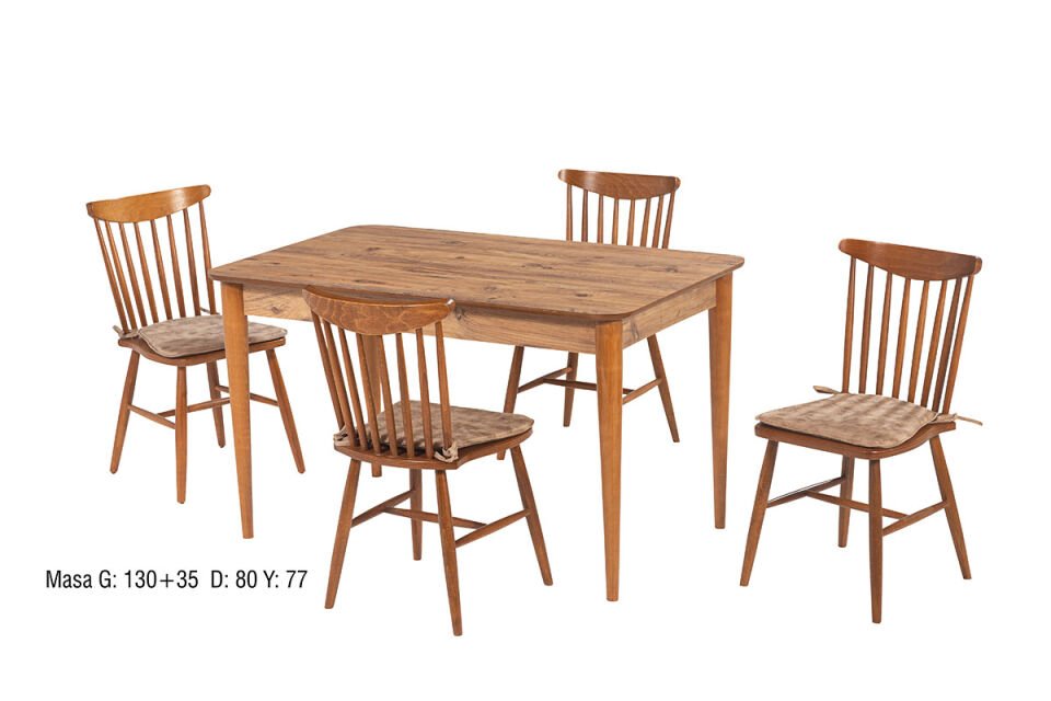 DEMRE MASA  AZRA SANDALYELİ