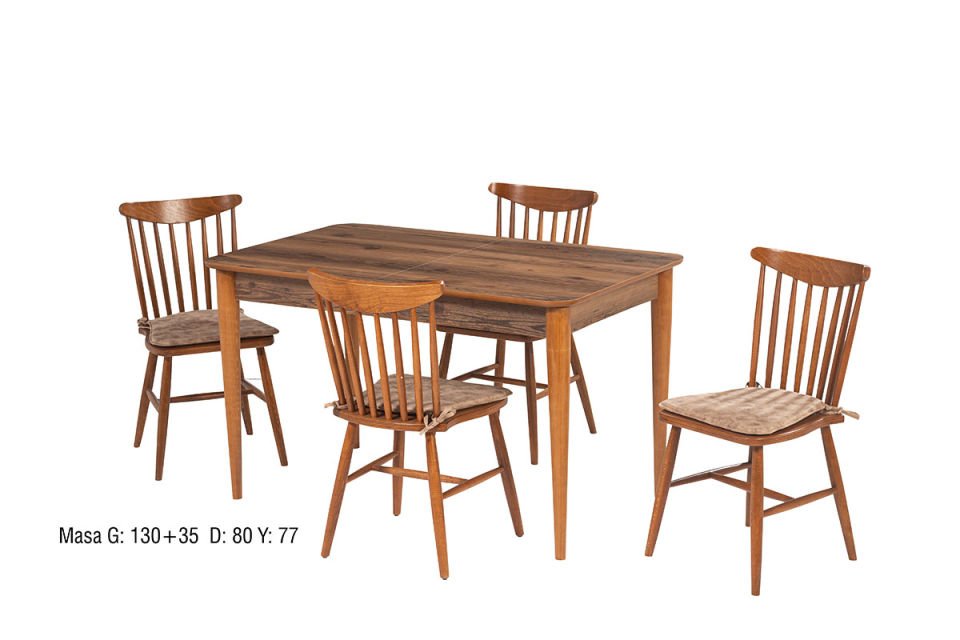 DEMRE MASA AZRA SANDALYELİ