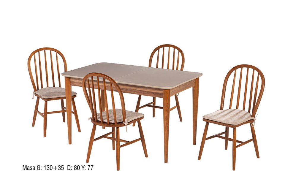 DEMRE MASA MANYAS SANDALYELİ