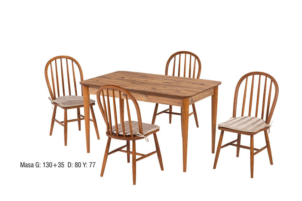 DEMRE MASA MANYAS SANDALYELİ