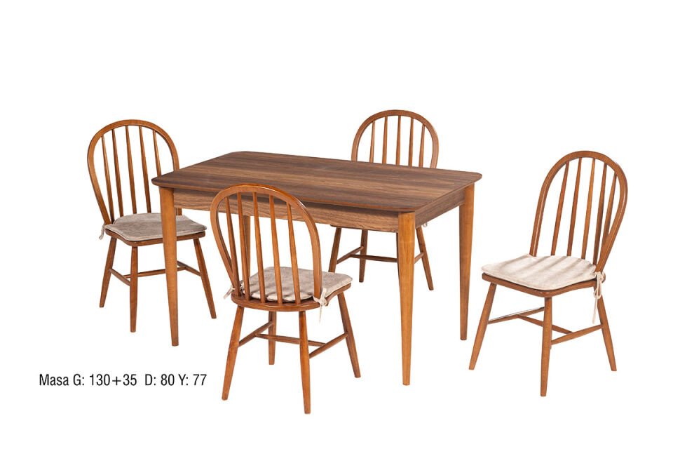 DEMRE MASA MANYAS SANDALYELİ