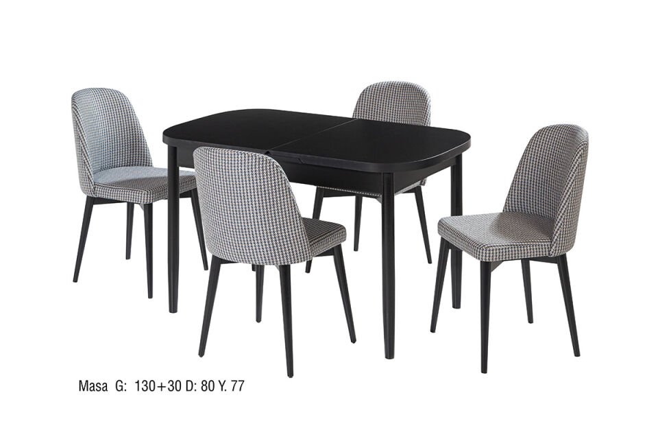 KARİNA MASA BELİZ SANDALYELİ