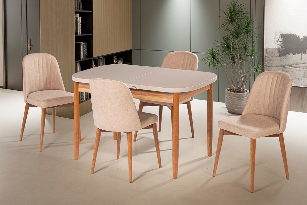 KARİNA MASA BELİZ SANDALYELİ