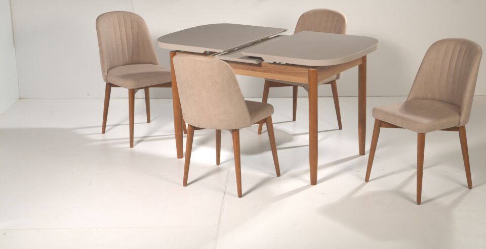 KARİNA MASA BELİZ SANDALYELİ