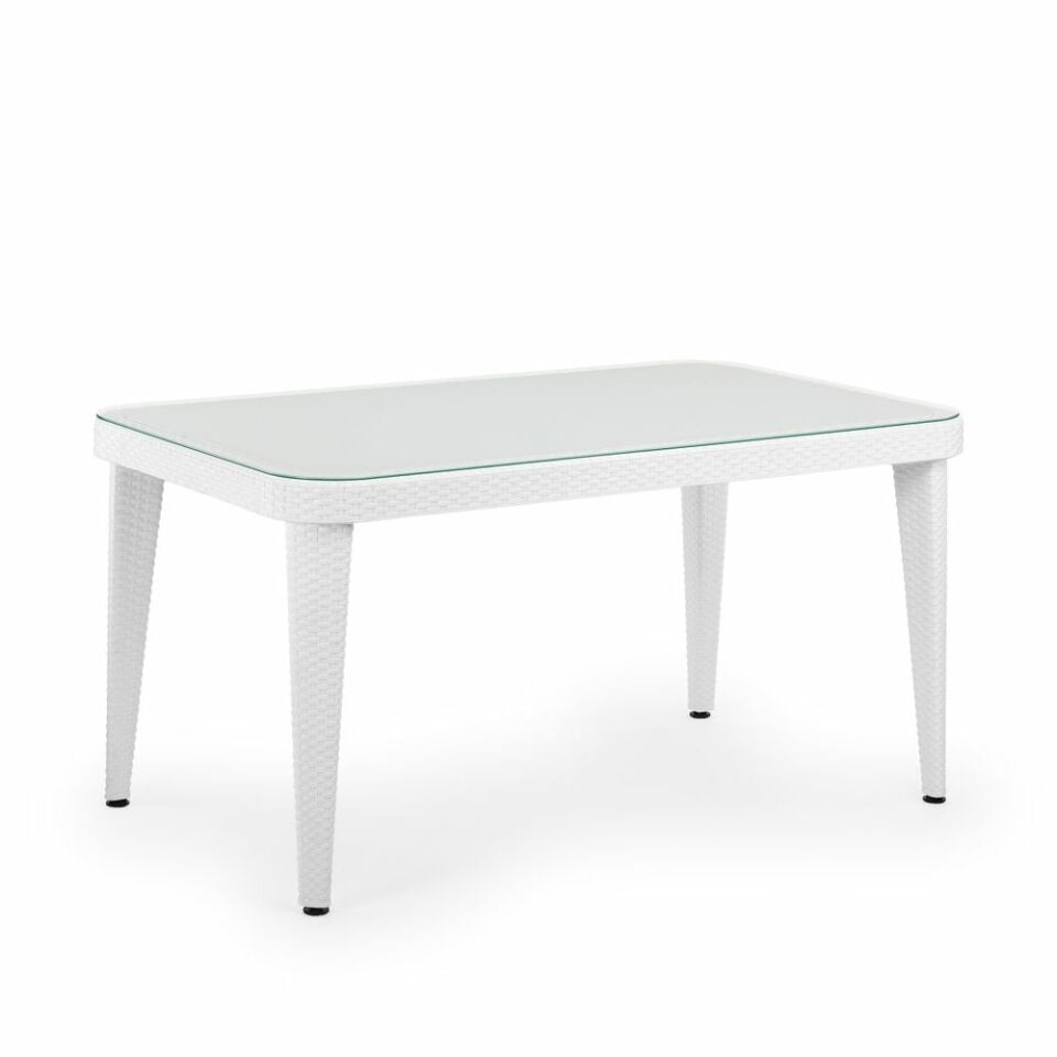 OSAKA MASA ROYAL 6 SANDALYELİ BEYAZ SET